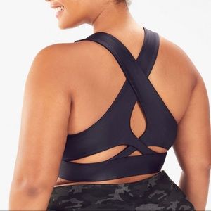 FABLETICS Ella Shine High Impact Sports Bra- NWT